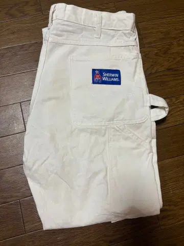 디키즈 SHERWIN WILLIAMS 화이트 페인터 팬츠