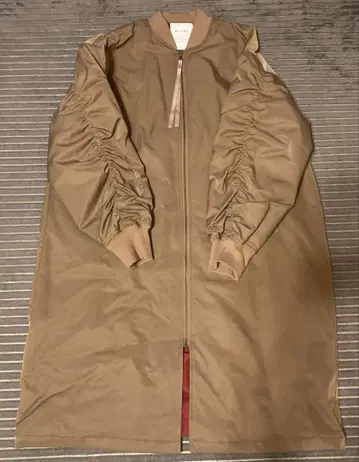 [ 새상품급 ] MA1 롱 코트 베이지