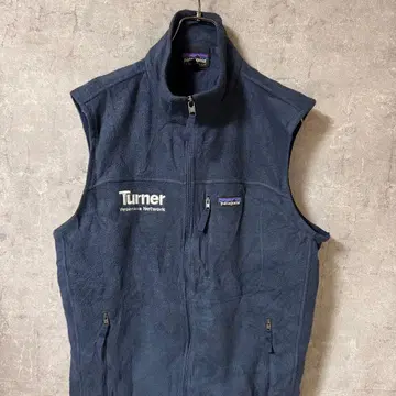 파타고니아 patagonia 베스트 플리스 신틸라 기업 자수 네이비