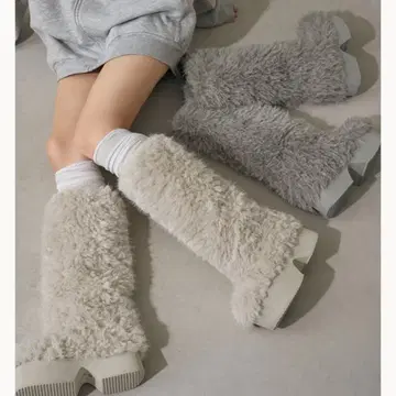 darich 믹스 퍼 롱 부츠 ivo