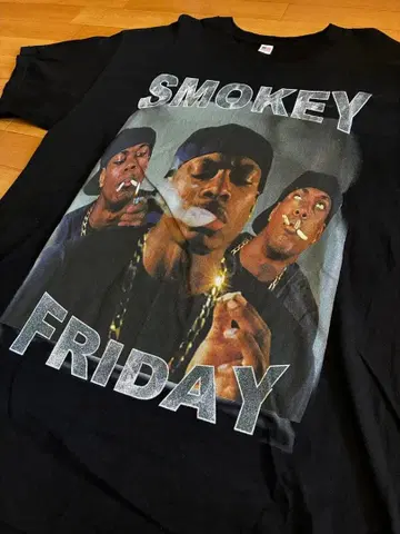 영화 프라이데이 스모키 90s 빈티지 T셔츠 미국제