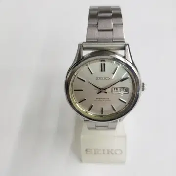 SEIKO 자동 와인딩 손목시계 실버