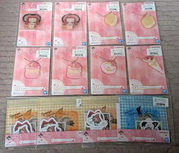 오쟈마녀 도레미 제일복권 마법의 스위츠 아크릴 참 스티커 세트