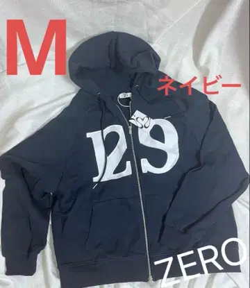 한국 ILLIGO 29 블랙 후드티 M 사이즈 남녀 공용 네이비 Y2