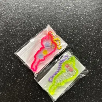 비와코 아크릴 키링 아사이 자매의 고향 세세라기노사토 코우라 2개 세트