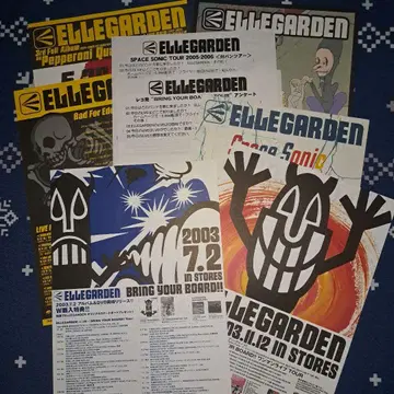 ELLEGARDEN 플라이어 세트