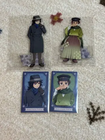 귀멸의 칼날 agf 아크릴 스탠드 포토 카드 토미오카 기유 기유 탄지로