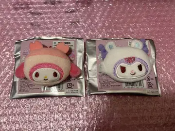 치이카와 산리오 콜라보 시크릿 레어 클립 마이멜로디 쿠로미 미사용 새상품