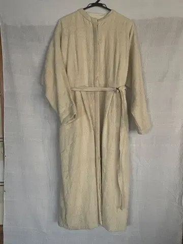 CALICO 수제 양털 x 코튼 실크 원코트