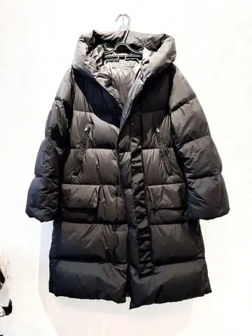 UNIQLO +J 다운 롱 코트 질 샌더 콜라보 블랙 M