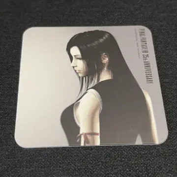 FF7 25주년 기념 콜라보 카페 티파 락하트 코스터