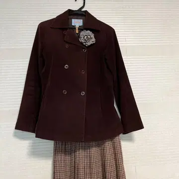 Typeface 다크 브라운 자켓 38