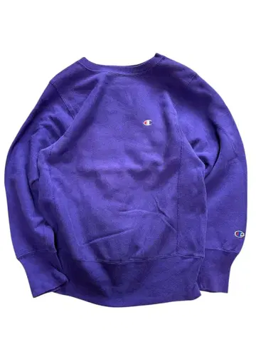 90s USA제 Champion 리버스 위브 보라색 퍼플 챔피온