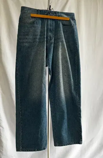 Evisen 스트레이트 데님 L 사이즈 블루