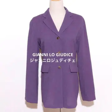 새상품급 GIANNI LO GIUDICE 쟌니로쥬디체 겉옷 보라색