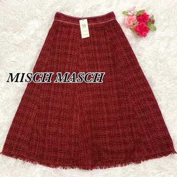미슈마슈 MISCH MASCH 택 포함 새상품 A라인 플레어 가을/겨울