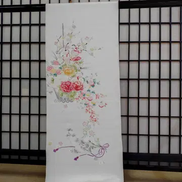 세련된 순수 실크 츠케사게 기모노! 재고 처분 024