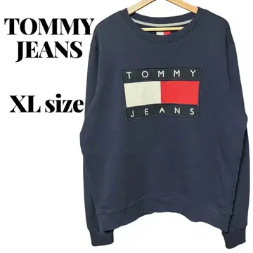 TOMMY JEANS 타미힐피거 맨투맨 트레이닝복 XL 네이비