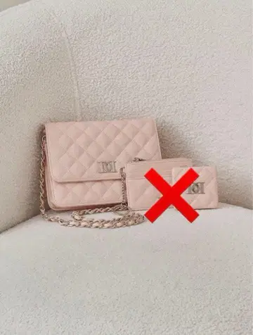 Darich DD 퀼팅 트래블 세트 핑크 백