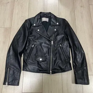 COCO DEAL Luxe 천연 가죽 양가죽 가죽 자켓 라이더스