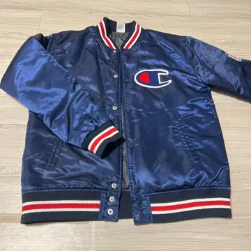 Champion 바시티 자켓 네이비 L