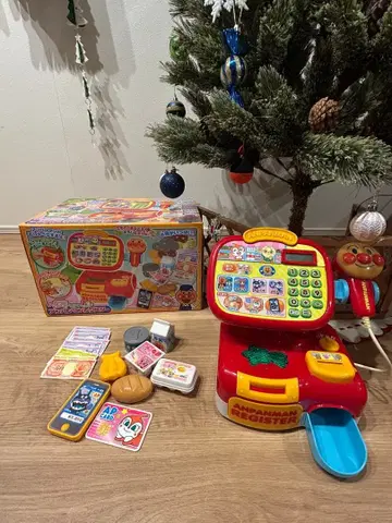 동작 확인 완료 호빵맨 계산대 오사츠 스이 스이