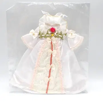 리카짱 캐슬 22cm 사이즈 화이트 심볼 드레스 LICCA 3440