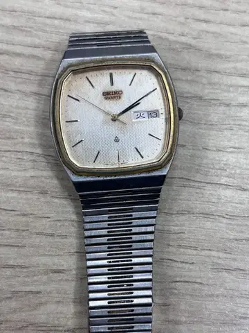 SEIKO 쿼츠 손목시계 실버