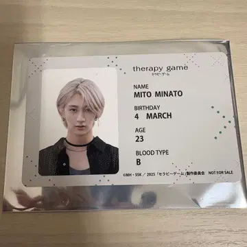 세라피 게임 ID풍 포토 카드 미토 미나토