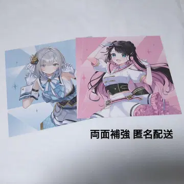 브이스포 앨범 자켓 카드 꽃눈 자매 세트