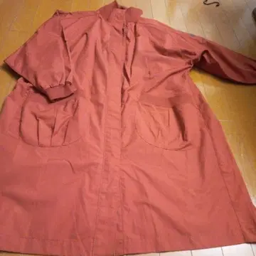 MIYAKE DESIGN STUDIO 빨간색 롱 코트 이카 코트