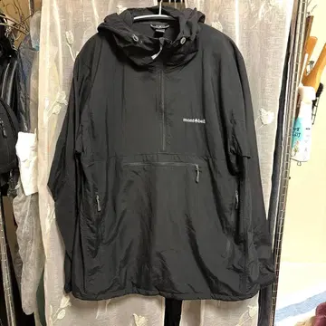 mont-bell 블랙 마운틴 후드티