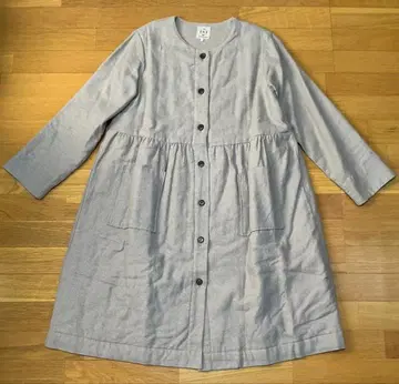 사만사 모스모스 버튼 달린 롱 코트