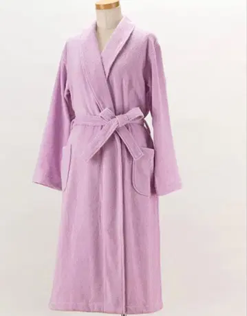 핫토만 후후라 목욕 가운 퍼플 M