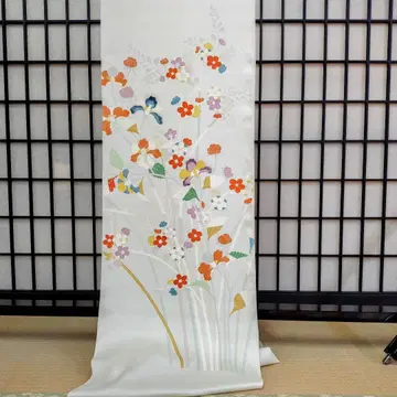 세련된 순수 실크 츠케사게 기모노! 재고 처분 025