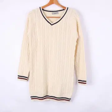 OLIVE des OLIVE 아이보리 V넥 튜닉