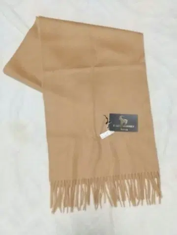 모 캐시미어 100% 머플러 스톨 오로라 카멜