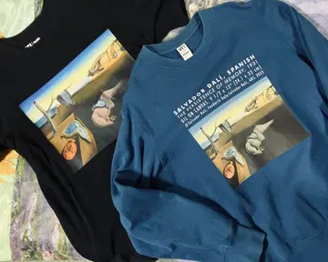 살바도르 달리 맨투맨 티셔츠 세트