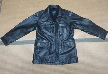 GAP 블랙 가죽 자켓 XL 사이즈