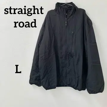 straight road 나일론 자켓 블랙 L