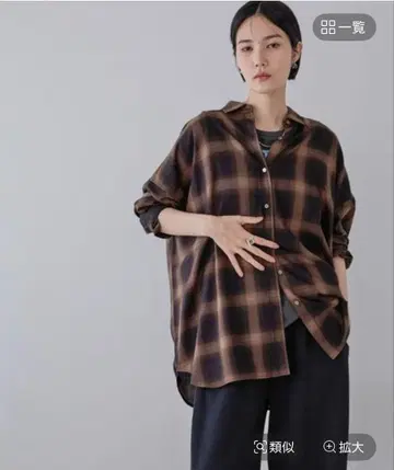 jeanasis 모듬 체크 셔츠