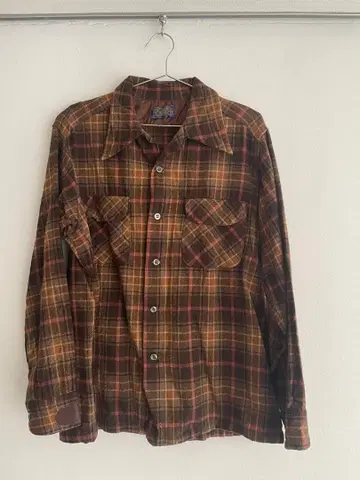 80s PENDLETON 페 울 플란넬 셔츠