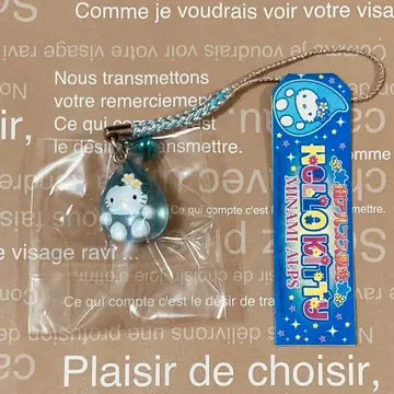 헬로키티 미나미알프스 물방울 끈 장식 지역 한정 키티 K406