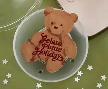 젤라또피케 젤라피케 캡슐 토이 가챠 스마트폰 그립 곰 베어