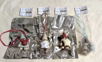 디즈니 크리스마스 리루린린 캡슐 토이 컴프 세트 컴플리트