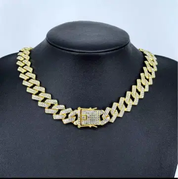 고져스 목걸이 키헤이 체인 지르코니아 반짝반짝 골드 5