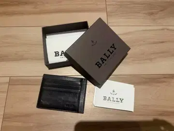 BALLY 브라운 가죽 카드 케이스 8매입