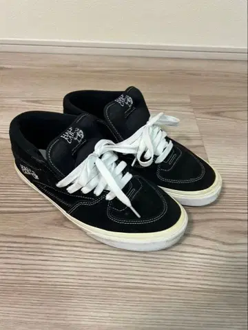[ 새상품급 ] Vans Half Cab 블랙 스니커즈
