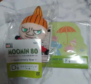 다이토 복권 무민 80주년 리틀 미이 마스코트 배지 메모장
