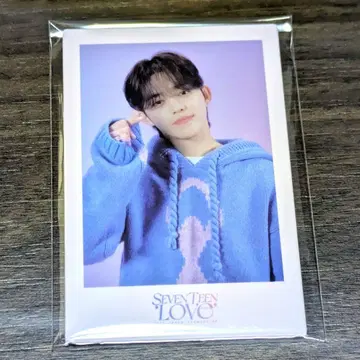 SEVENTEEN 에스크럽스 Love 캔 배지